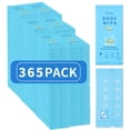 thumbnail image 1 of 365 Pcs Body Wipes Individually Wrapped (9.29" x 8"), Large Shower Wipes for Adults Bathing No Rinse, Portable Personal Cleansing for Gym, Camping, Hiking, Backpacking,Bulk Homeless Supplies, 1 of 11
