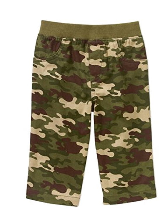 Printed Woven Camo Pants - (Camo, 3-6 M)