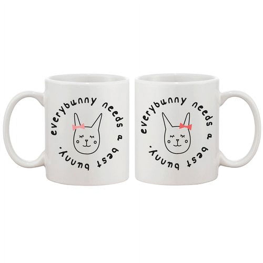 Every Bunny Needs a Best Bunny 2 Piece Coffee Mug Set