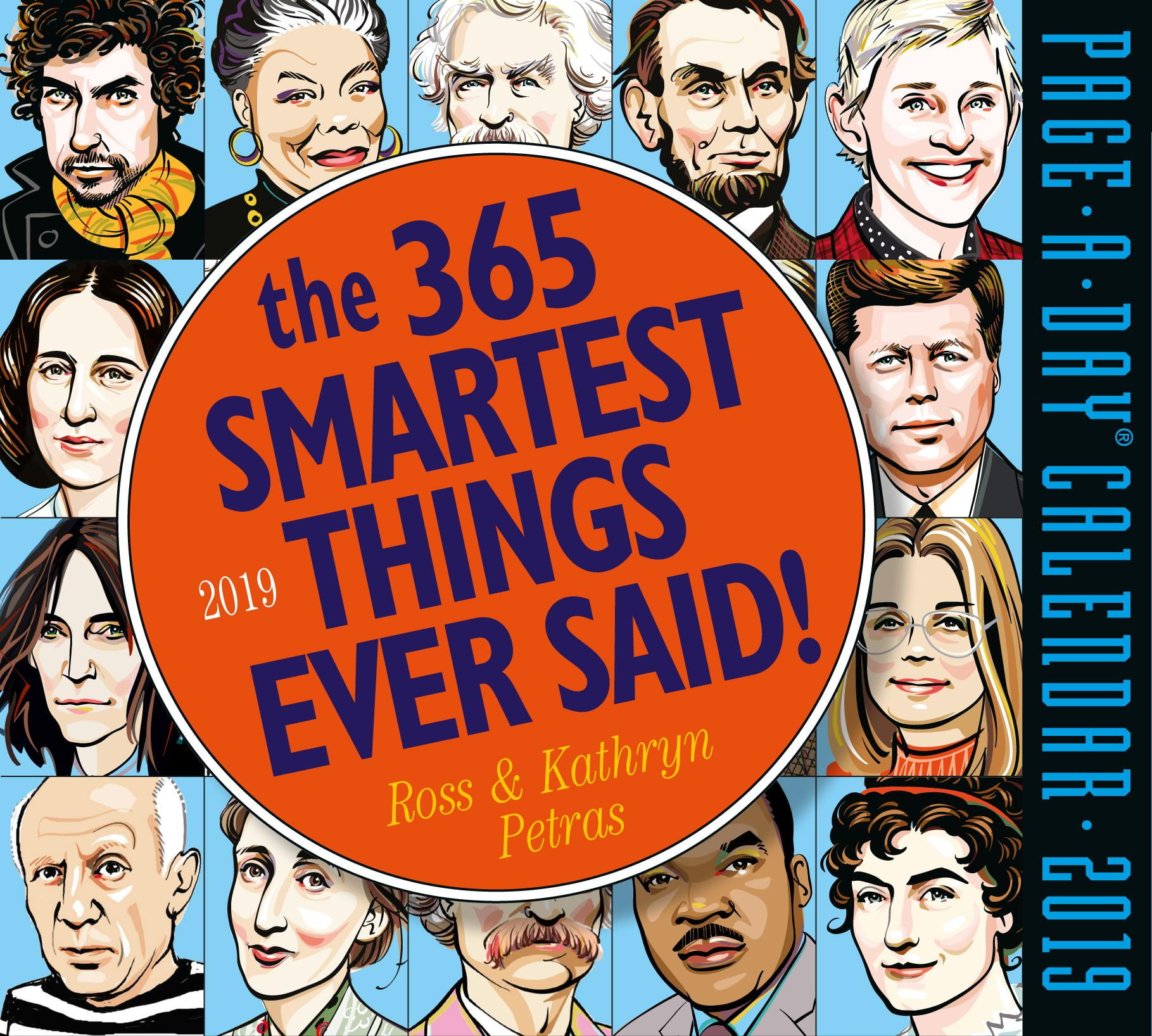 365 Smartest Things Ever Said! PageADay Calendar 2019 (Other