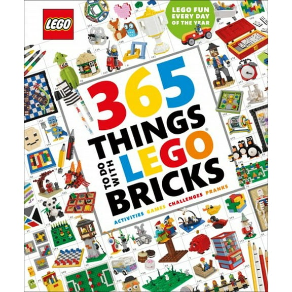 Pre-Owned 365 Things to Do with Lego Bricks: Lego Fun Every Day of the Year [With Toy] (Hardcover) 1465453024 9781465453020