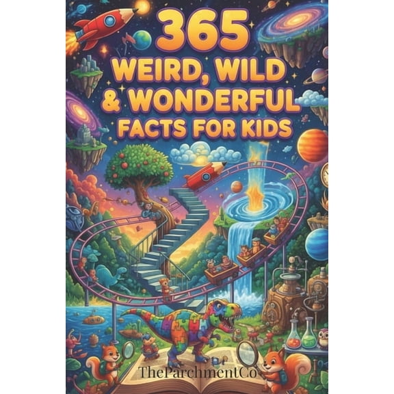 365 Weird, Wild & Wonderful Facts Series 365 Weird, Wild & Wonderful Facts for Kids: Fun, Fascinating, and Mind-Blowing Facts About Cartoons, Animals, Science, S, (Paperback)