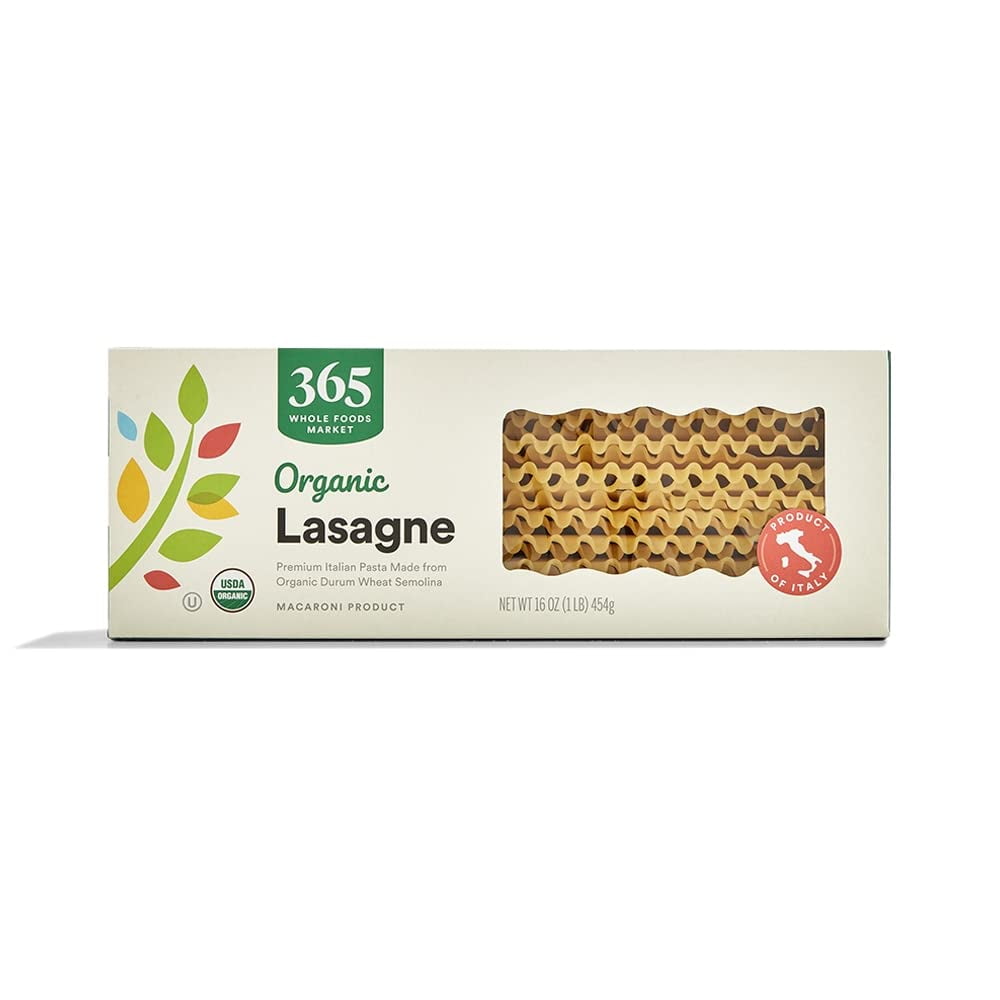365 by Whole Foods Market, Organic Lasagne, 16 OZ