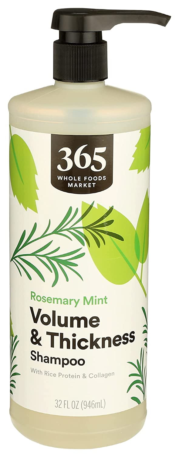 365 by Whole Foods Market Volume Thick Shampoo Rosemary Mint 32 Fl Oz