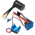 thumbnail image 1 of 3650 Motor 3100KV + 45A / 60A + Brushless ESC + Heat Sink Kit For 1/10 RC Car Program Card Set45A Electricmotor Model Car Accessories Electricmotor Model Car Accessories, 1 of 8