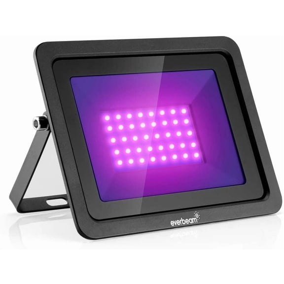 365nm 50W UV LED Light - High Performance Bulbs, IP66 Waterproof Ultraviolet Flood Lighting for Aquarium, Indoor or Outdoor Parties, Stage Party Supplies, Halloween Decorations
