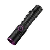 365nm Black Light Flashlight for Resin Curing Pet Stain Detection and with Rechargeable LED Technology