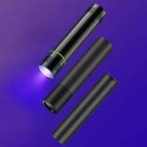365nm UV Blacklight Flashlight - Pet Urine Detector for Dogs & Cats, Scorpion Finder, Authenticator for & IDs, 1-Pack Mini LED Light with AAA Battery, Portable & Waterproof IPX4