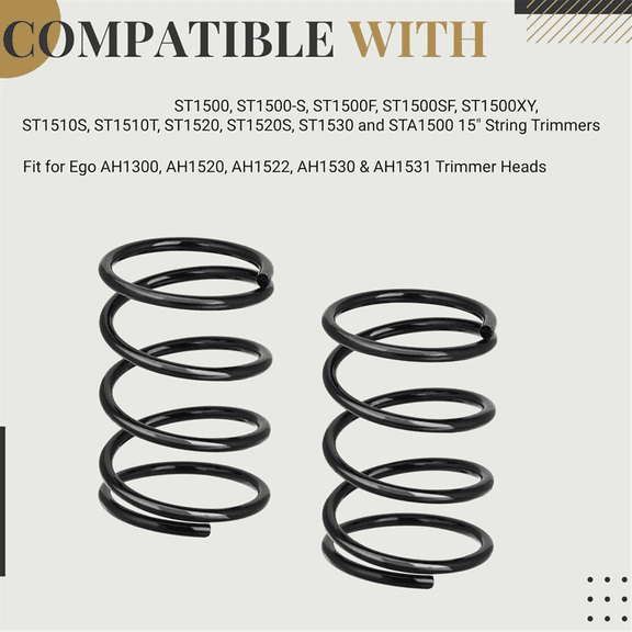 3660582001 Trimmer Heads Compression Spring for Ego ST1500,ST1500-S,ST1500F,ST1520,ST1530,STA1500 15inch String Trimmers