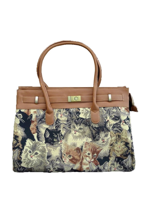 3667 - Cat Buckle Purse