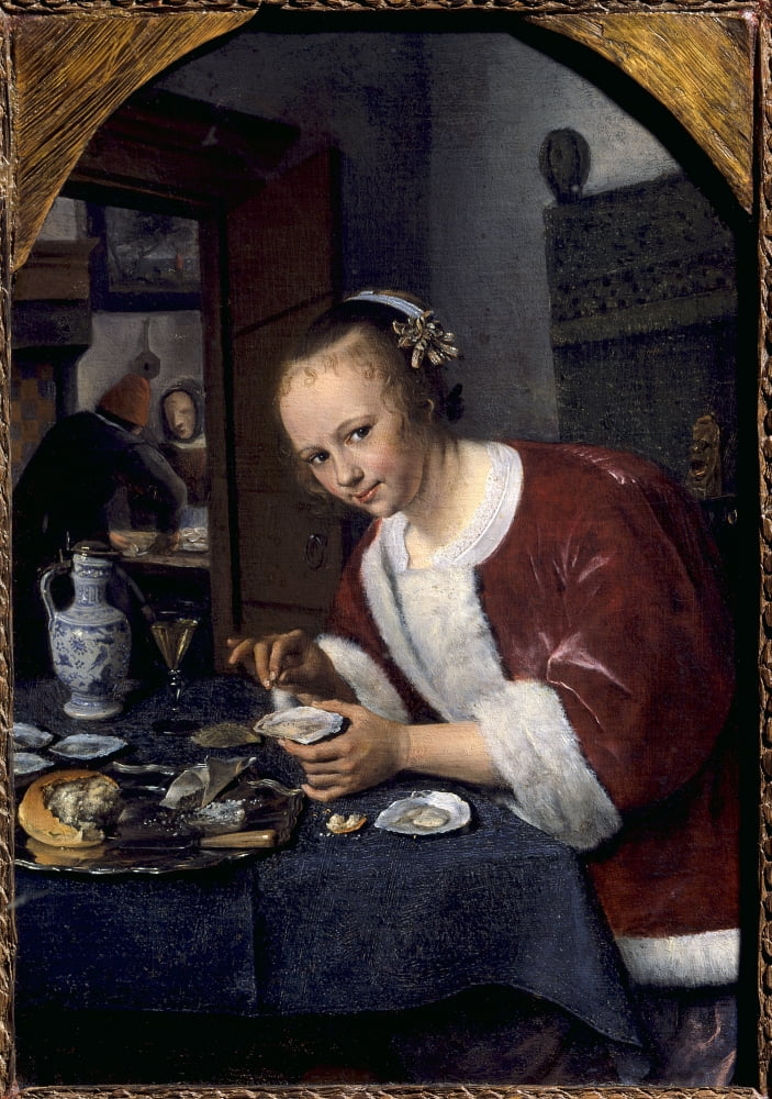 3681 Jan Steen (1626-1679) Dutch School Canvas Art - (18 x 24)
