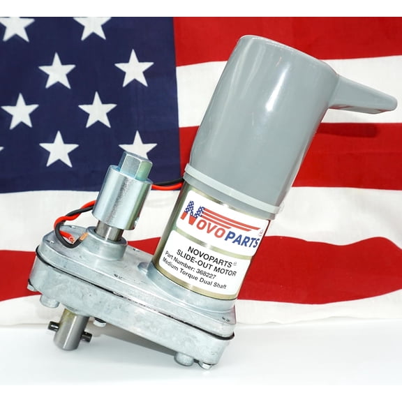 368227 RV Slide Out Motor Replacement for Slide-Out Motor Assembly Double Shaft Mid Torque 368227