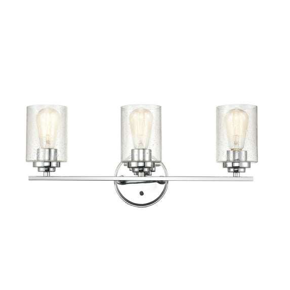 3683-CH-Millennium Lighting-3 Light Bath Vanity-7.88 Inch Tall and 22 Inch Wide-Chrome Finish