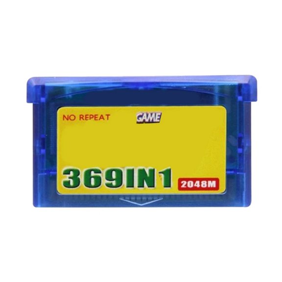 369 In 1 Game Cartridge For Game Boy Advance