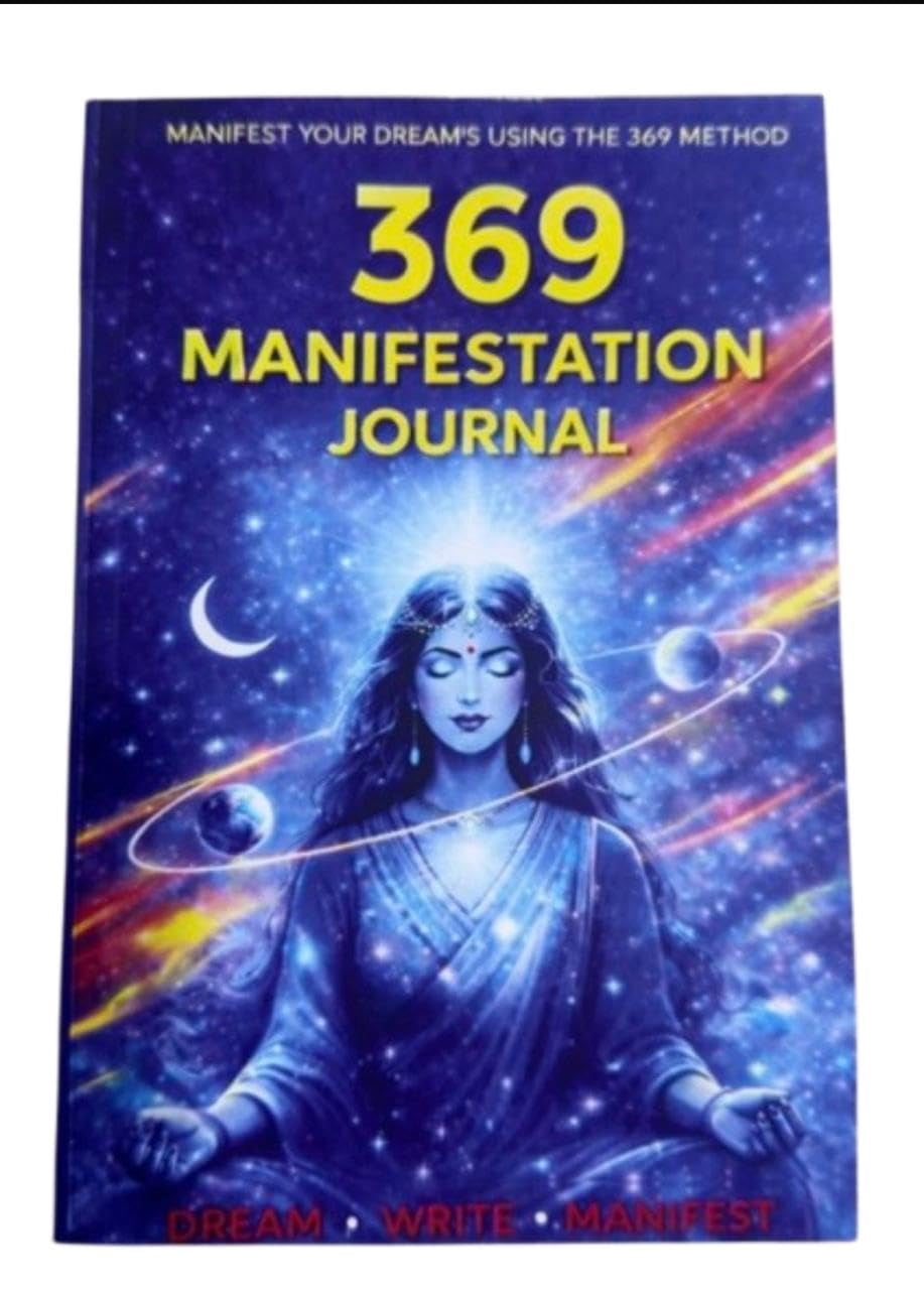 369 Manifestation Journal – Daily Law of Attraction Affirmation Diary | 3-6-9 Method Writing Book for Wealth, Success & Dream Life | Guided Manifest Your Goals Notebook