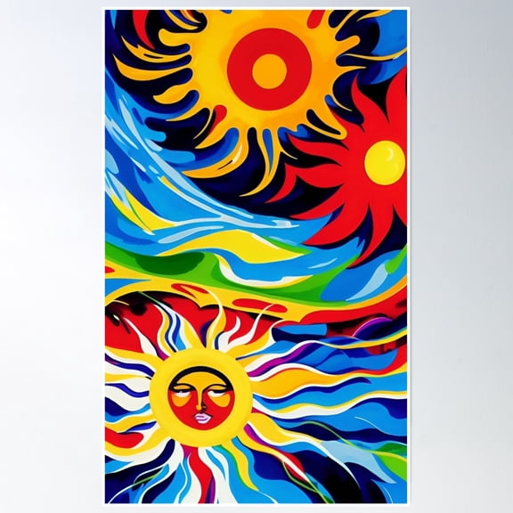 369 Prints Artistic Radiance.Nn- No Framed, Vintage Wall Art, Trendy Retro Print, Room Decor, Wall Art UNFRAMED, 24x36