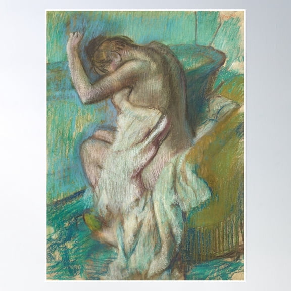 369 Prints Bathtub And Woman Edgar Degas- No Framed, Vintage Wall Art, Trendy Retro Print, Room Decor, Wall Art UNFRAMED, 16x24