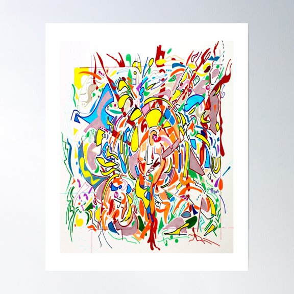 369 Prints Dali In Mind- No Framed, Vintage Wall Art, Trendy Retro Print, Room Decor, Wall Art UNFRAMED, 24x36