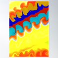 thumbnail image 1 of 369 Prints Fluid Smoke- No Framed, Vintage Wall Art, Trendy Retro Print, Room Decor, Wall Art, Poster Only, 1 of 3