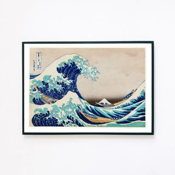 369 Prints Great Wave At Kanagawa Vintage Japanese Painting Sea - No Framed, Vintage Wall Art, Trendy Retro Print, Room Decor, Wall Art UNFRAMED, 12x18