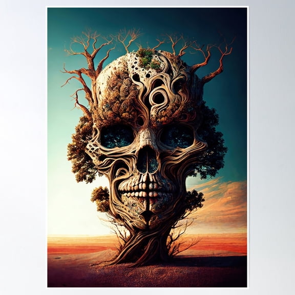 369 Prints Human Roots- No Framed, Vintage Wall Art, Trendy Retro Print, Room Decor, Wall Art UNFRAMED, 8x12