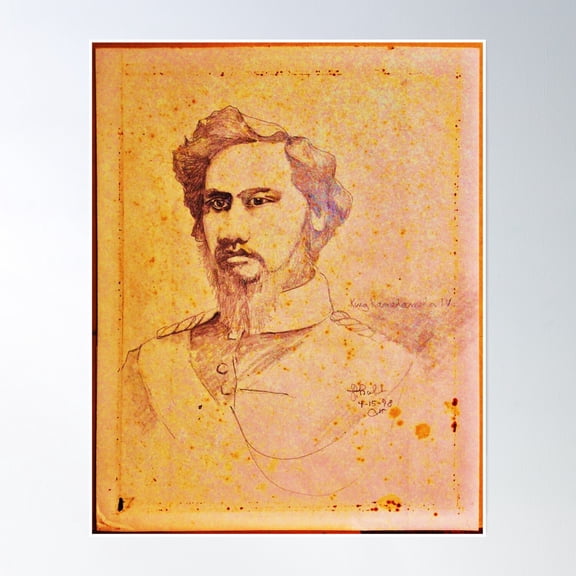 369 Prints King Kamehameha Lv- No Framed, Vintage Wall Art, Trendy Retro Print, Room Decor, Wall Art UNFRAMED, 8x12
