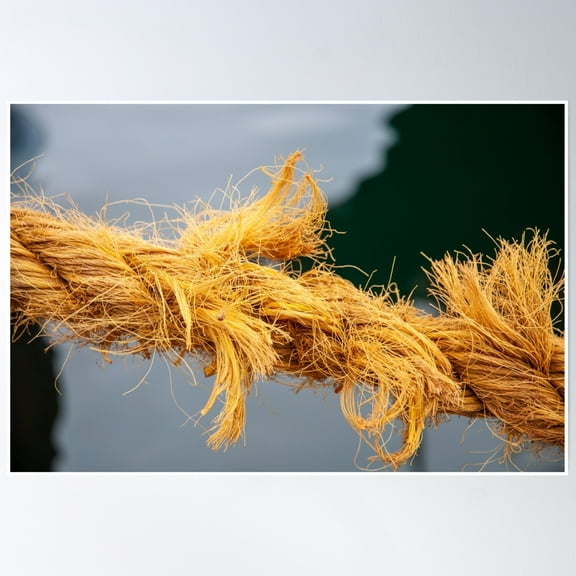 369 Prints Life Is Like A Frayed Rope- No Framed, Vintage Wall Art, Trendy Retro Print, Room Decor, Wall Art, Poster Only