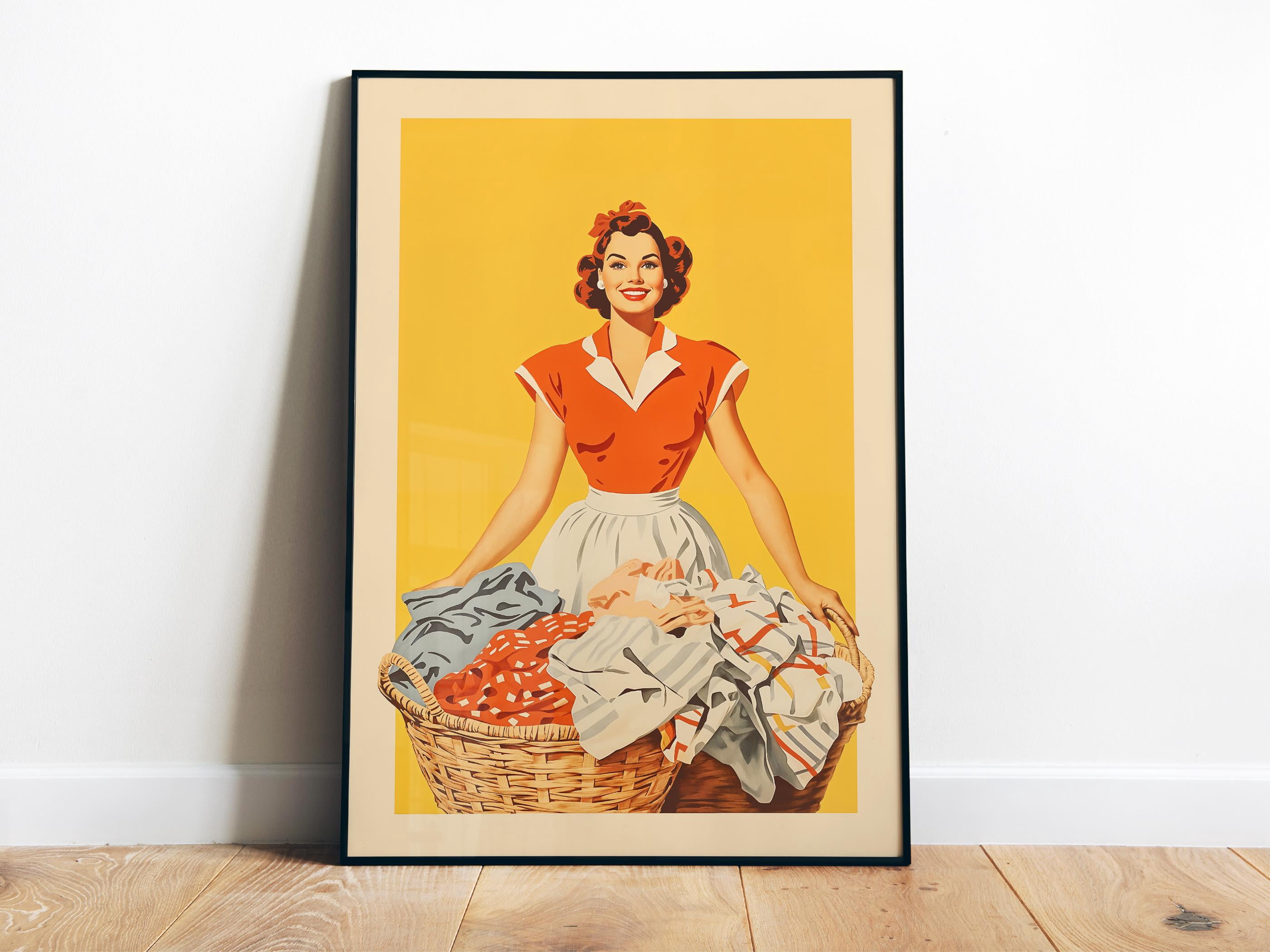 369 Prints Retro Laundry Art Print Laundry Room Wall Art Printable ...