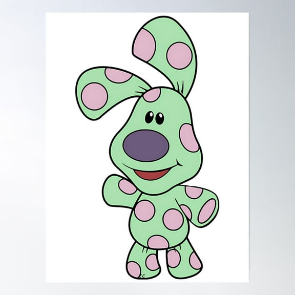 369 Prints Reward Blues Clues Retro Wave- No Framed, Vintage Wall Art, Trendy Retro Print, Room Decor, Wall Art UNFRAMED, 8x12