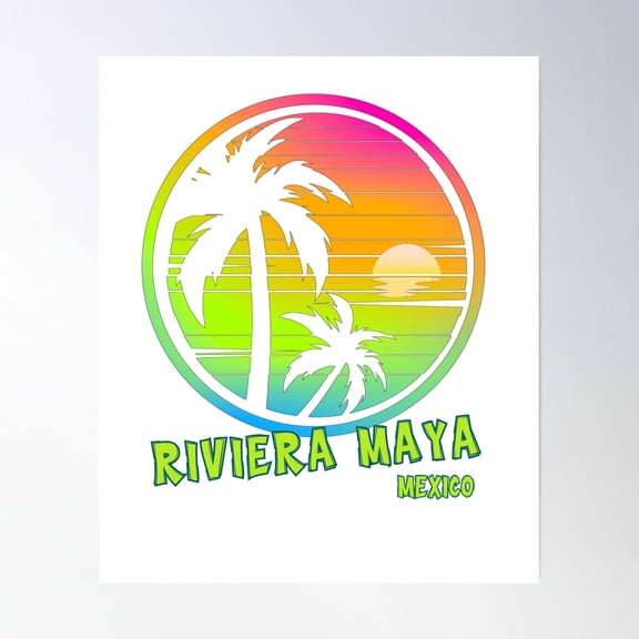 369 Prints Riviera Nayarit, Riviera Nayarit Vintage Sunset, Riviera Nayarit Mexico Sunrise, Beach Lifestyle, Ocean Waves,Tropical Vacation- No Framed UNFRAMED, 12x18