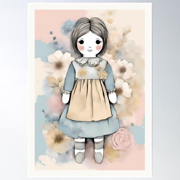 369 Prints Ruby- No Framed, Vintage Wall Art, Trendy Retro Print, Room Decor, Wall Art UNFRAMED, 24x36