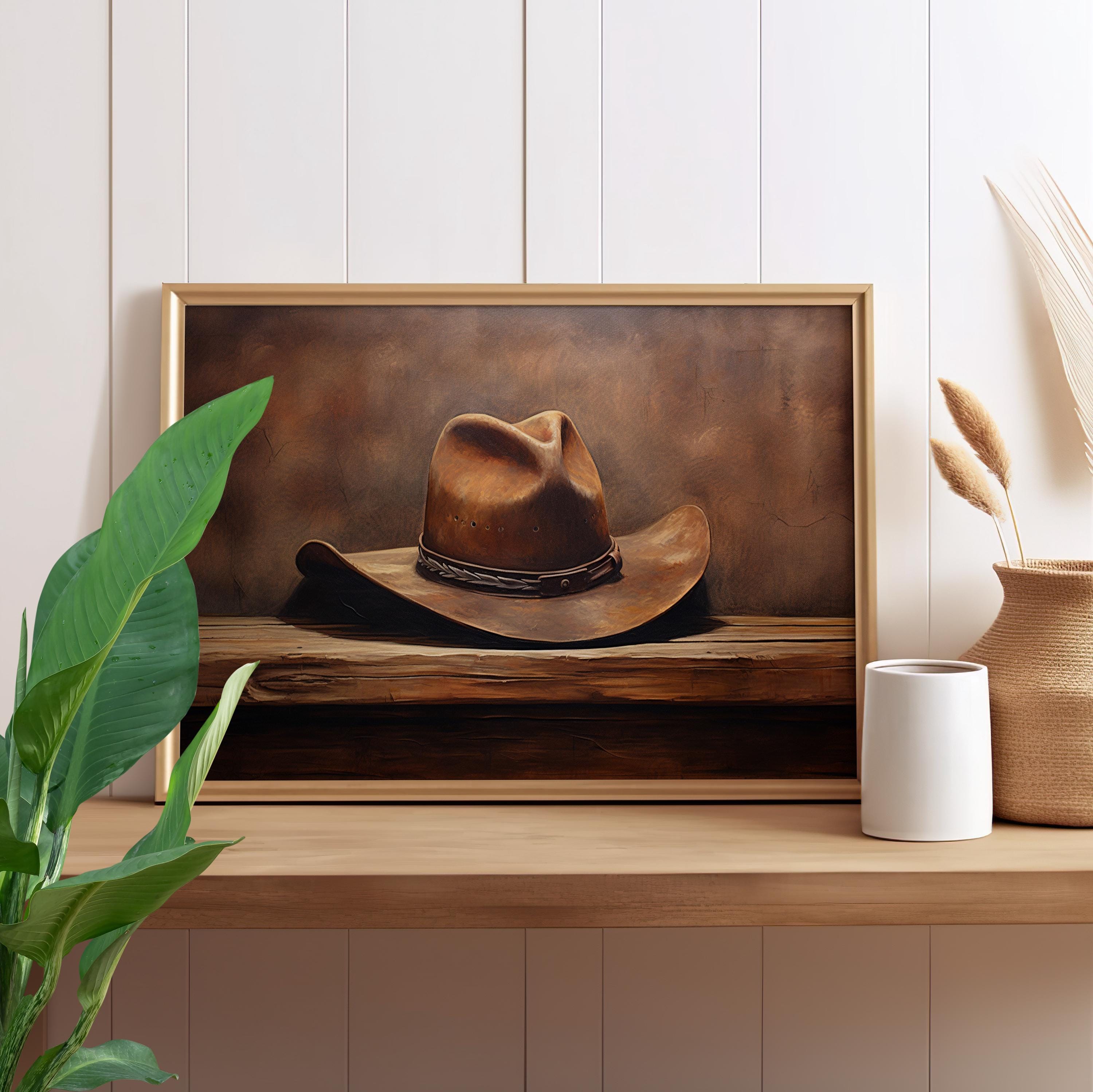 369 Prints Rustic Realistic Oil Palette Style Art Print Ranch Home Wall ...