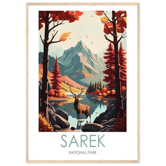 369 Prints Sarek Travel Print National Park Sarek Poster Sarek Print Sweden Artwork Wedding - No Framed, Vintage Wall Art, Trendy Retro Print, Room Decor, Wall Art UNFRAMED, 8x12