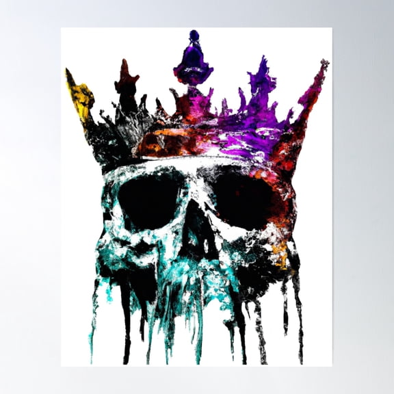 369 Prints Sovereign Crown- No Framed, Vintage Wall Art, Trendy Retro Print, Room Decor, Wall Art UNFRAMED, 8x12