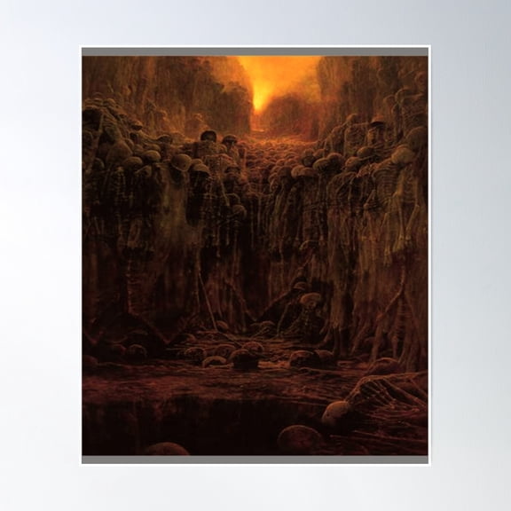 369 Prints Symbolic Painting- No Framed, Vintage Wall Art, Trendy Retro Print, Room Decor, Wall Art UNFRAMED, 16x24