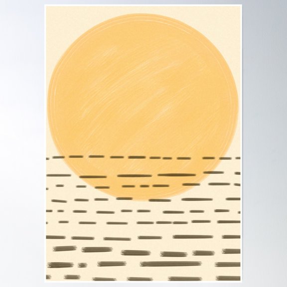 369 Prints Yellow- No Framed, Vintage Wall Art, Trendy Retro Print, Room Decor, Wall Art UNFRAMED, 24x36