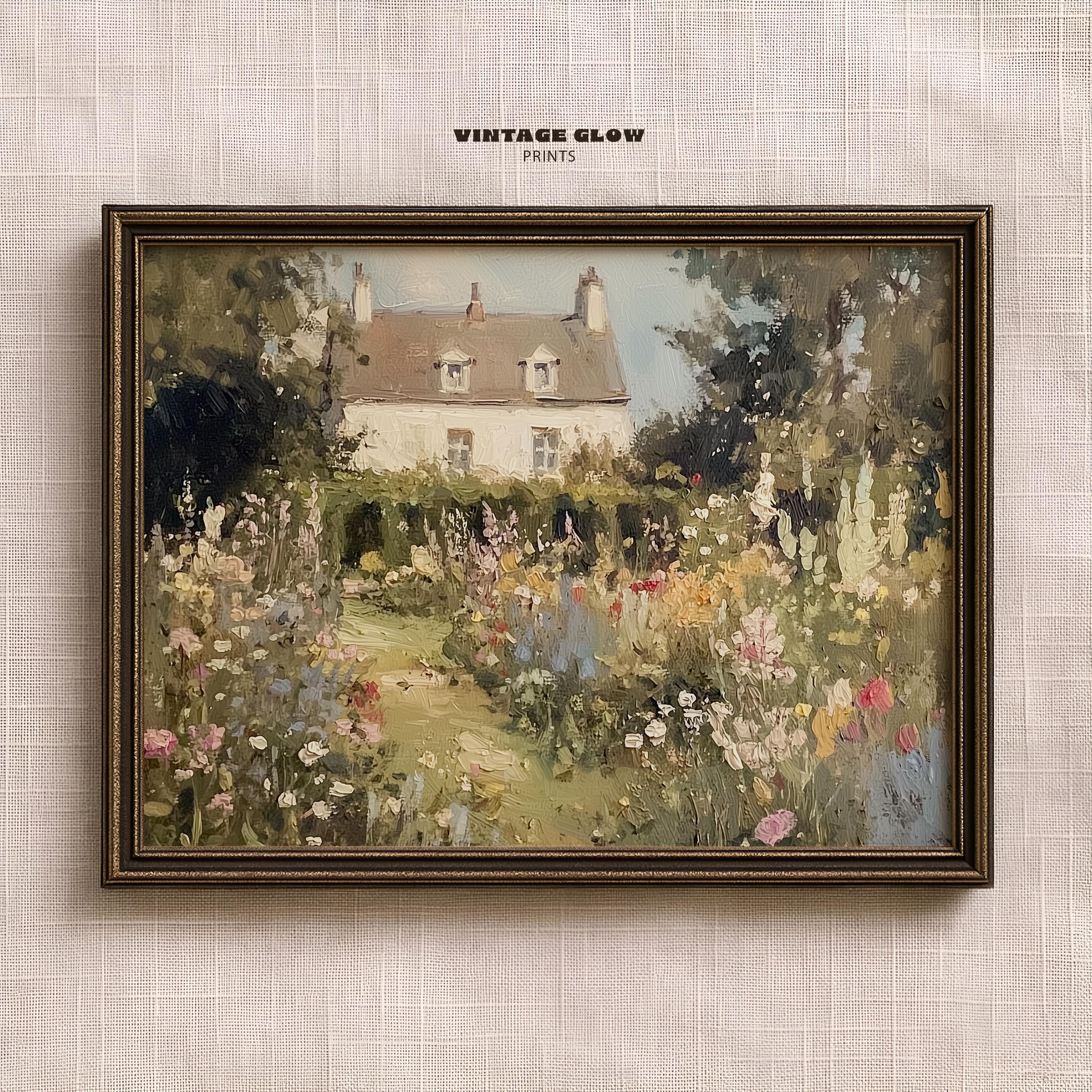 369 Prints cottage Garden Wall Art | Spring Landscape | Cottagecore ...