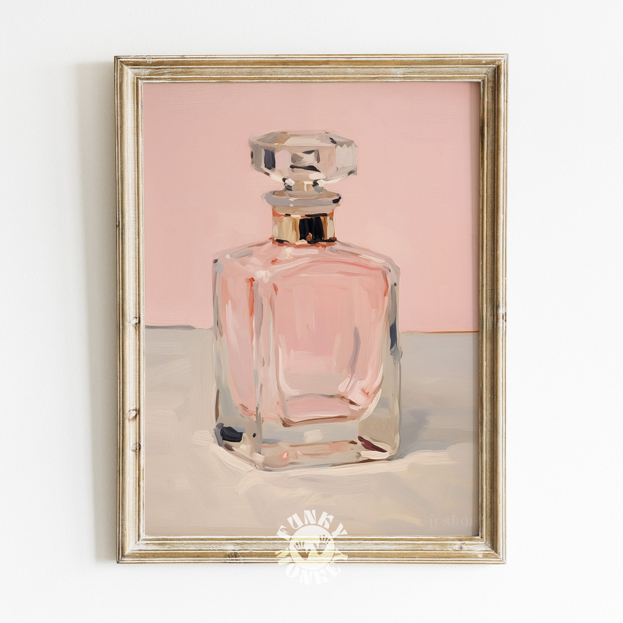 369 Prints pink Perfume Print, Coquette Room Decor, Light Pink Wall Art