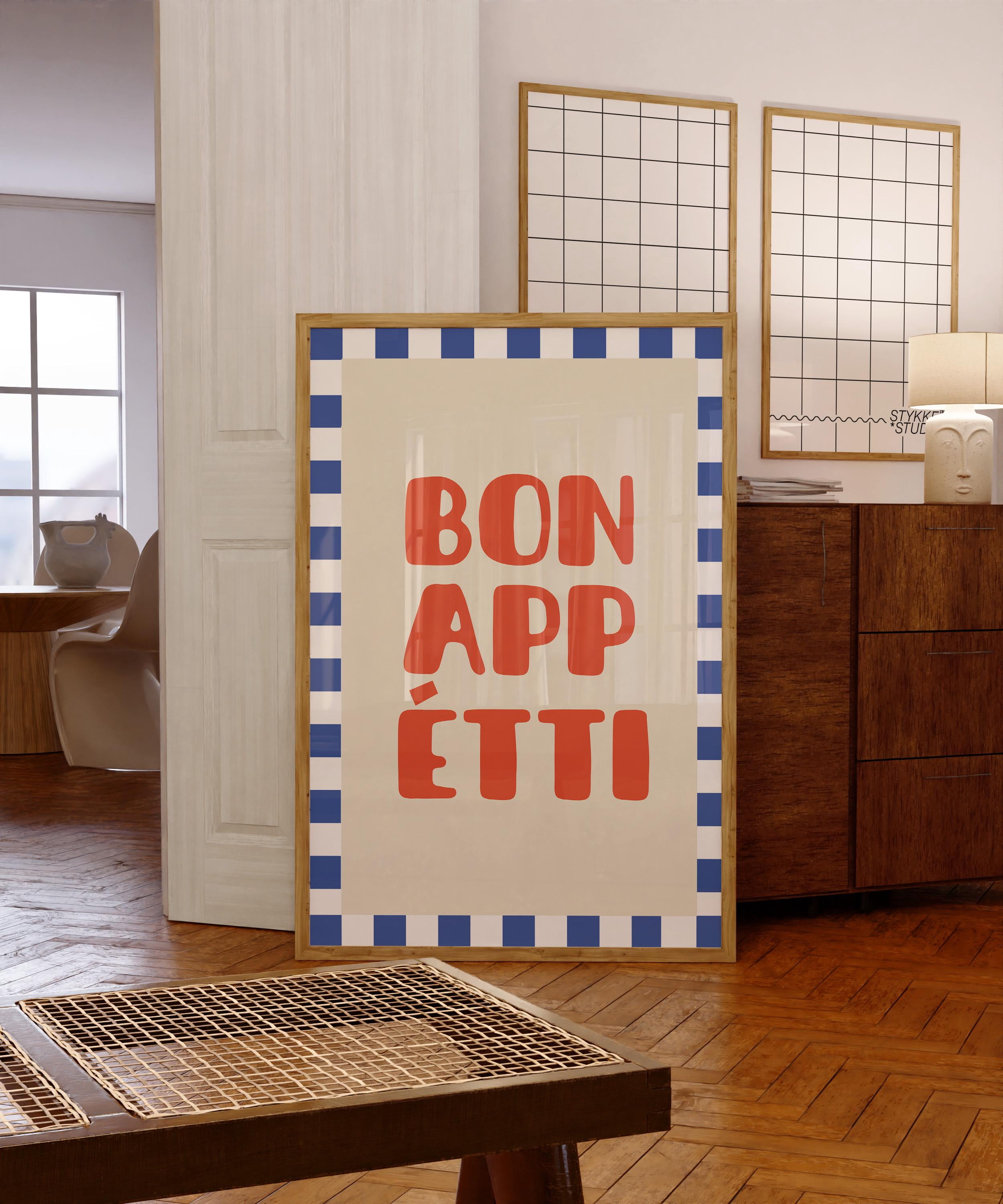 set of 2 bon appetit prints, retro cooking prints,... 369 Prints retro Kitchen Wall Art, Bon Appetit Print, Modern Kitchen ...