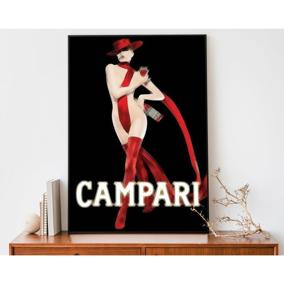 369 Prints vintage Campari Fashion Poster, Art Nouveau French Print, Retro Advertisement, Antique Poster UNFRAMED, 8x12