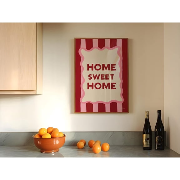 369 Prints home Sweet Home Wall Art, Typography Wall Art, Welcome Home Print, Modern Living Room Art, Trendy Dorm Room Poster, Cute Guest Check Print UNFRAMED, 12x18