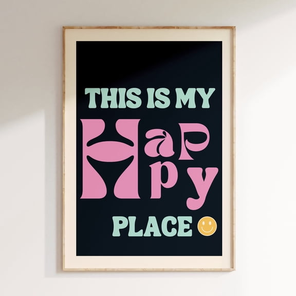 369 Prints retro Music Wall Art, Groovy Poster, Funky Design, Music Note Poster, Gifts For Her Or Him, Trendy Wall Art, Vintage Poster, Retro Wall Art UNFRAMED, 8x12