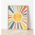 thumbnail image 1 of 369 Prints sun Poster Muted Rainbow Nursery Wall Art Playroom Prints Classroom Posters Montessori Girls Room Decor UNFRAMED, 16x24, 1 of 3