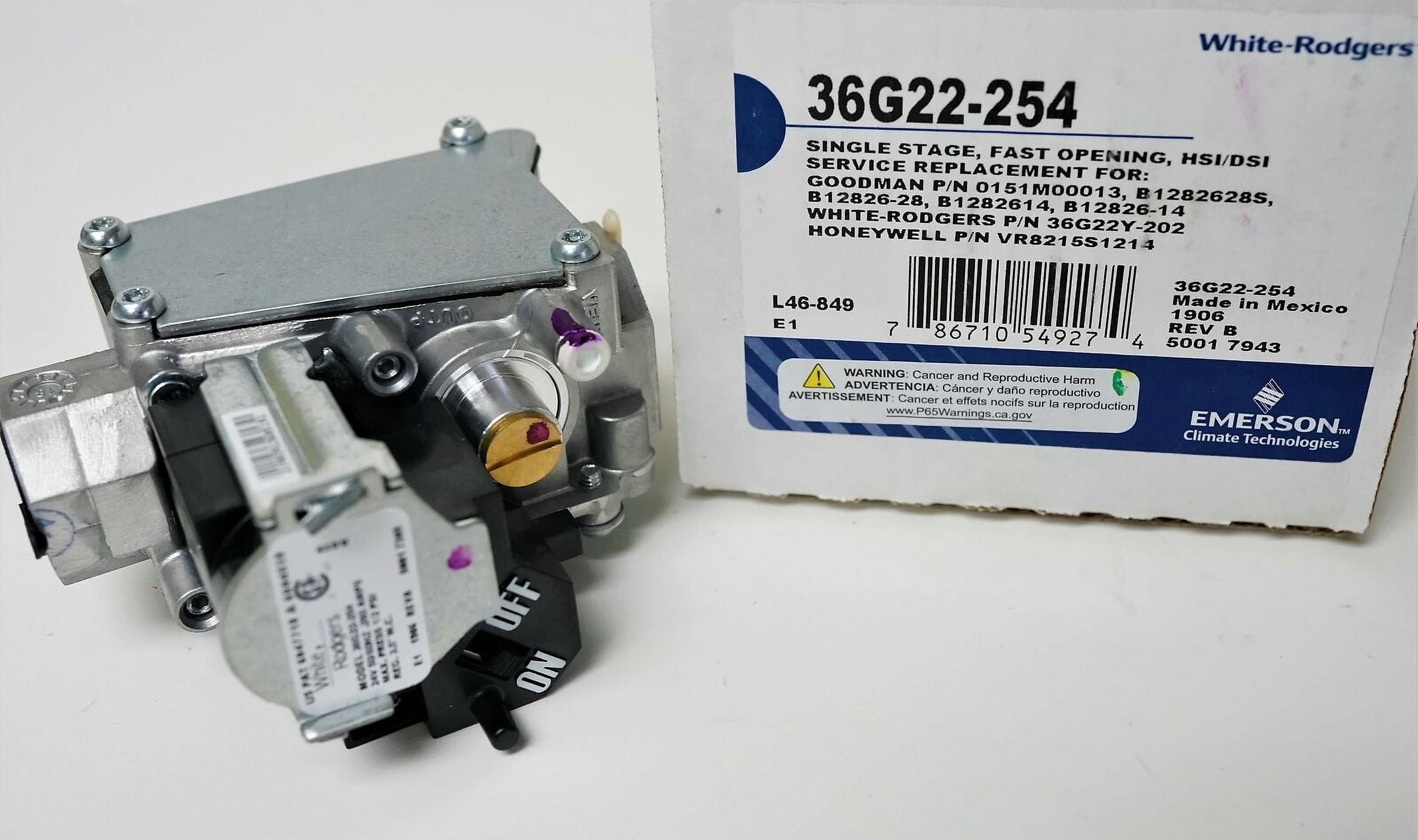 Stage Gas Valve 0151M00027SK Goodman-Amana 0151M00027SK