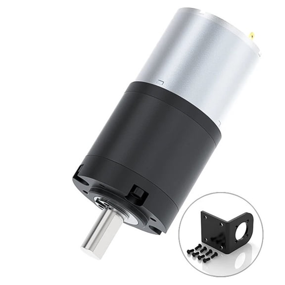 36GP-3530 Planetary Gear Motor 12V 24V Adjustable Speed 8RPM~1621RPM High Torque Micro DC Brush Motor ,Low Noise - 120RPM_12V SINGLE MOTOR