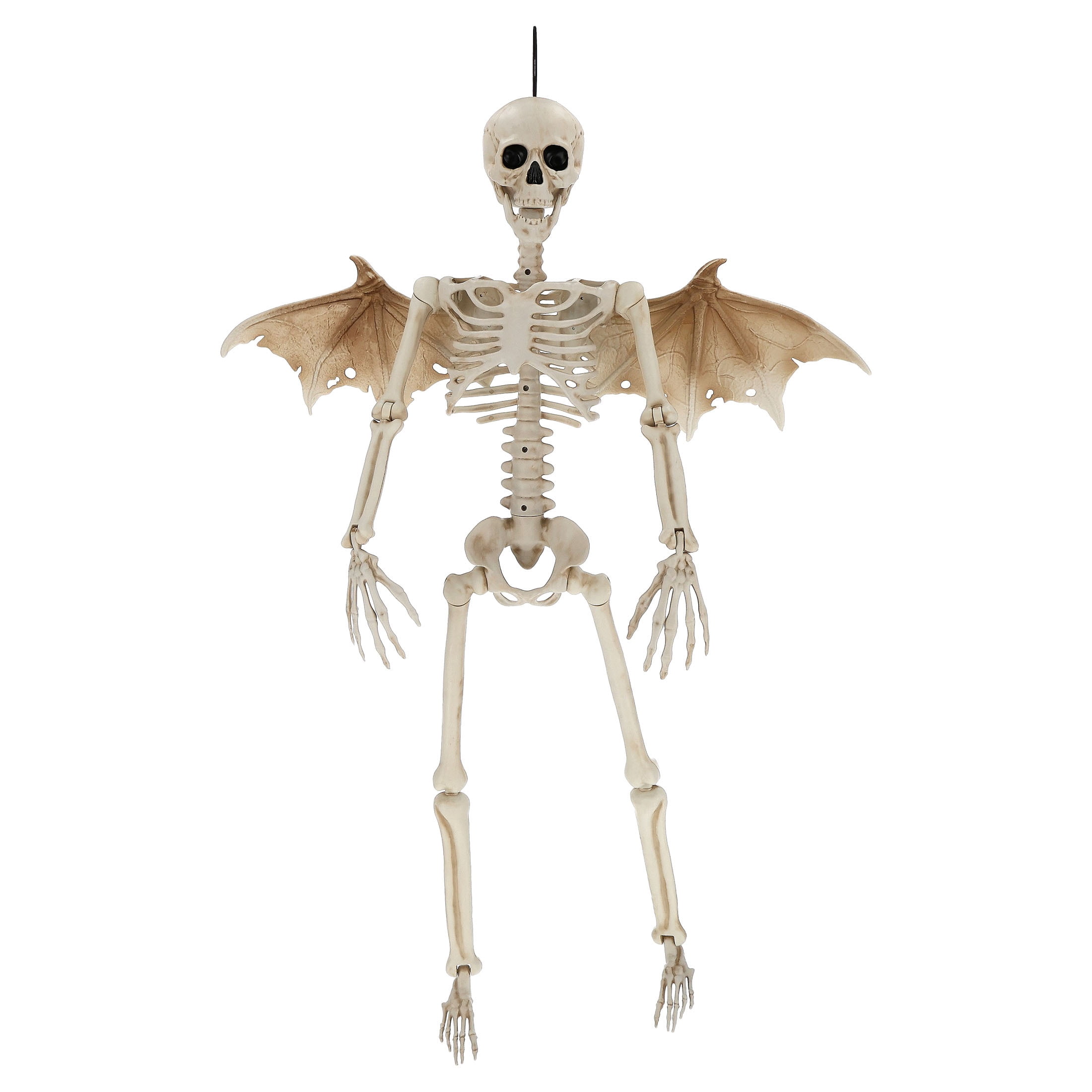 Faux Posable Winged Skeleton, 36", Halloween by Way To Celebrate