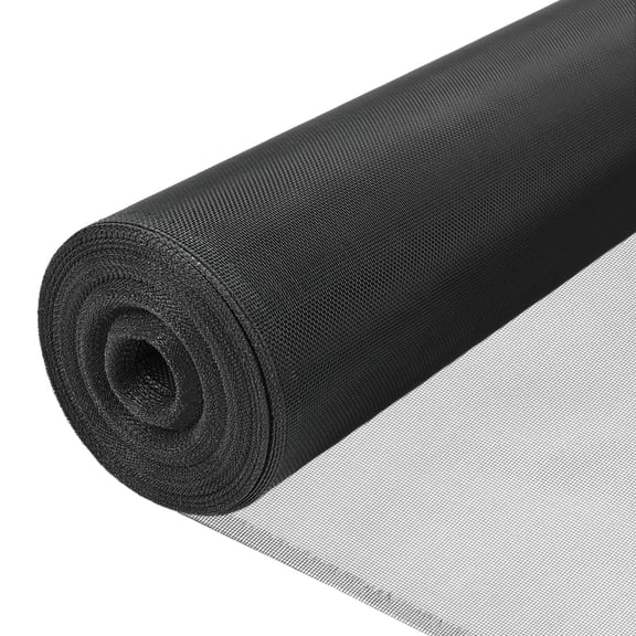 36In x 100Ft Aluminum Window Screen Mesh, High-Strength Replacement Window Screens for House Windows or Door, Pet, Insect Screen Door Mesh, Corrosion-Resistant, Easy to Clean, Silver