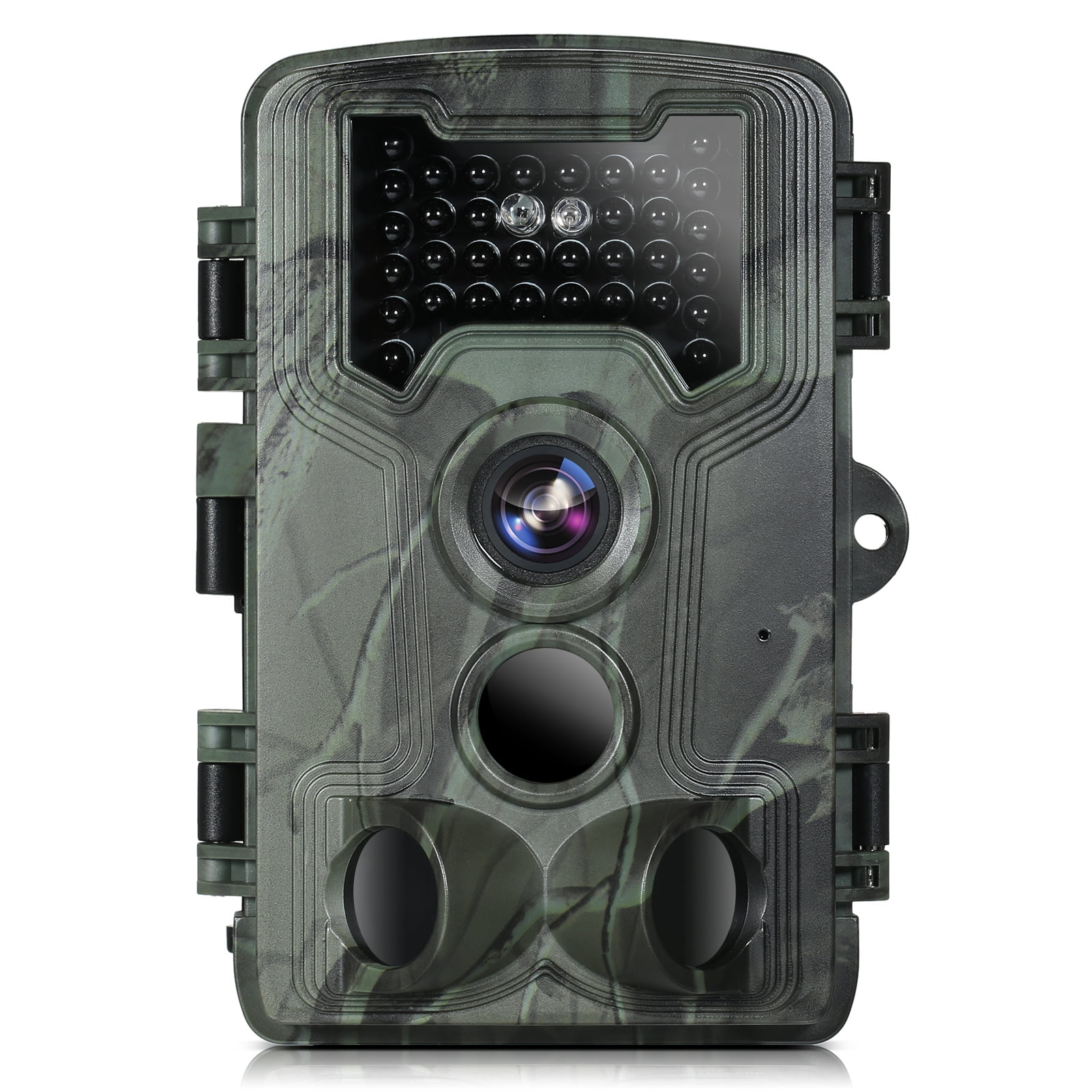 36MP 1080P Trail Camera with Night Vision 3 PIR Sensors IP66 Waterproof