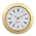 36Mm Quartz Clock Inserts Movement Replacement Diy Gold Arabic Numbers