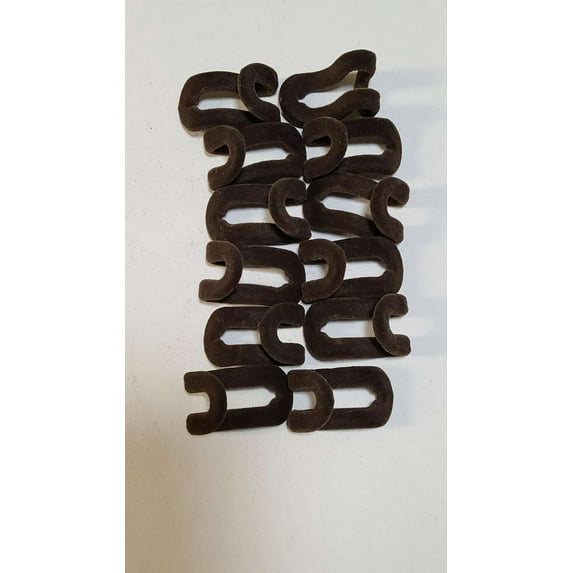 36PC LOT - JOY MANGANO HUGGABLE HANGERS CASCADING MINI HOOKS (Espresso)